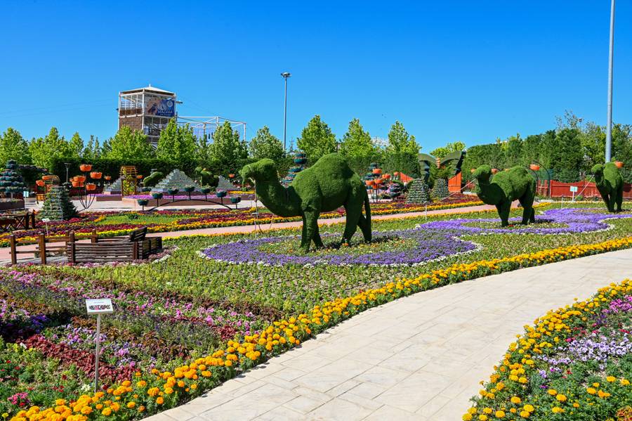 Türkiye'de daha büyüğü yok! Selçuklu Çiçek Bahçesi yeniden kapılarını açtı 22